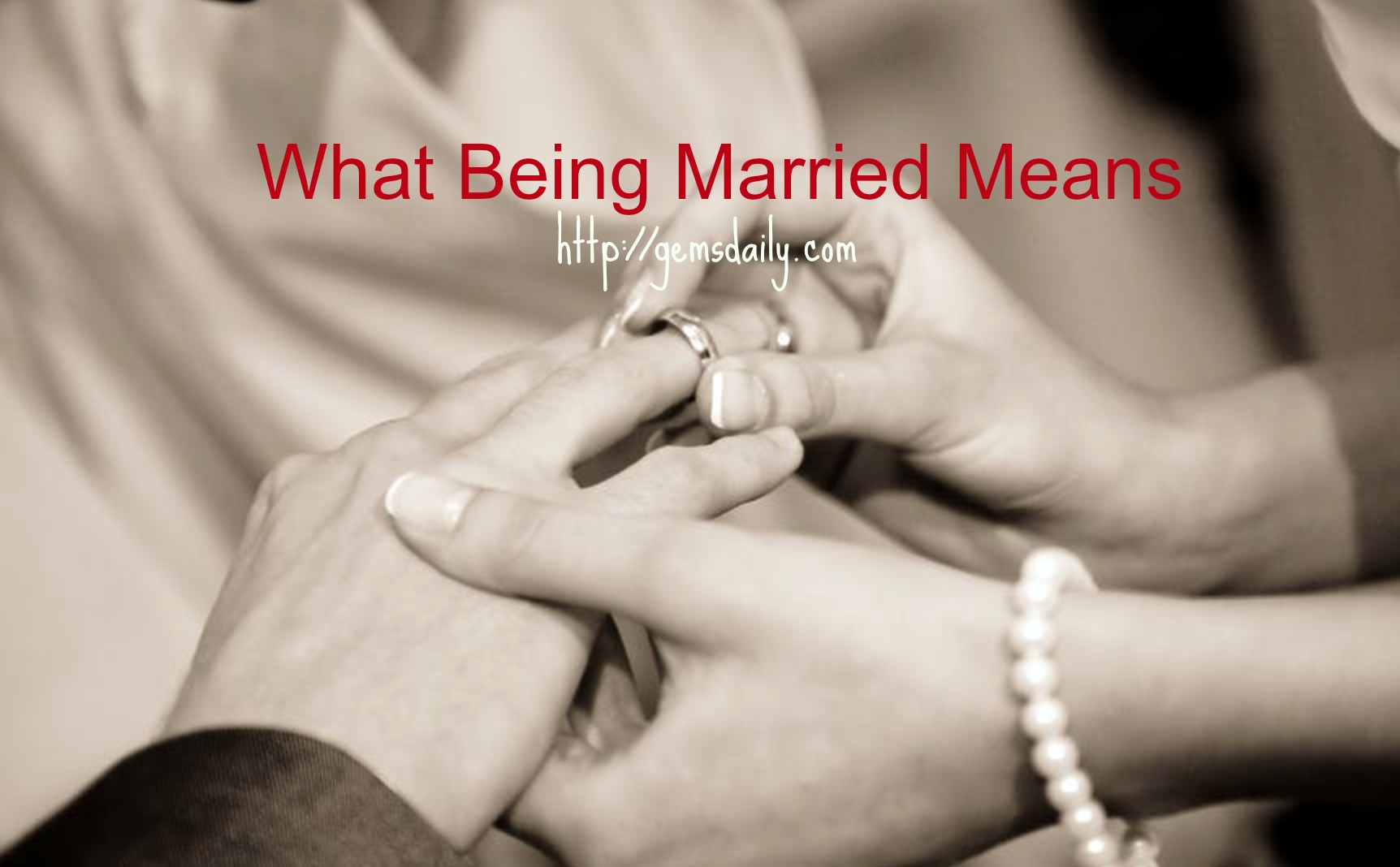 Have You Ever Been Married Meaning